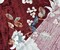 Red-Multi Poly Stretch Floral Printed Crushed Velvet Knit Fabric By the Yard